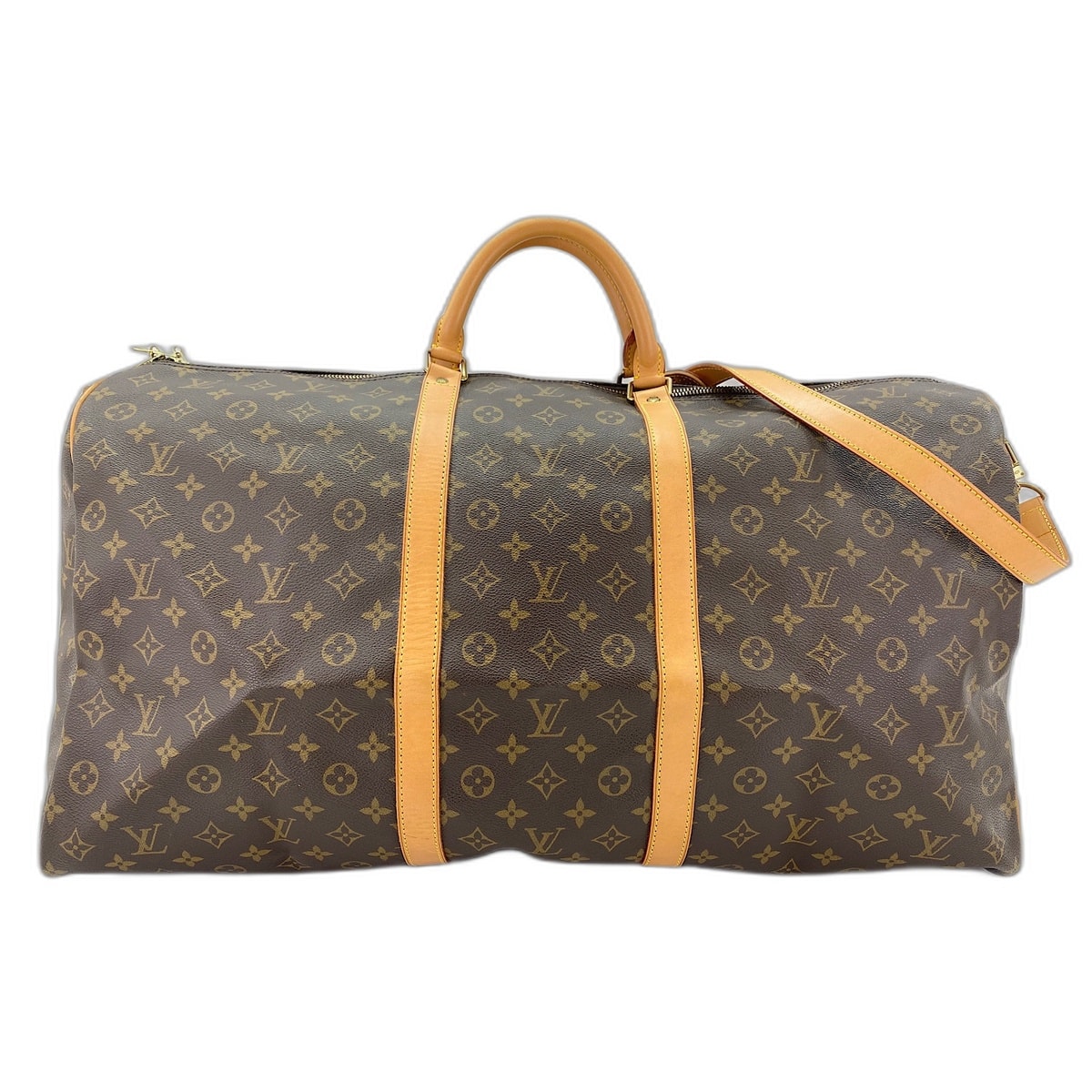 ヴィトン LV 2WAYキーポル・バンドリエール60 ボストンバッグ【中古】