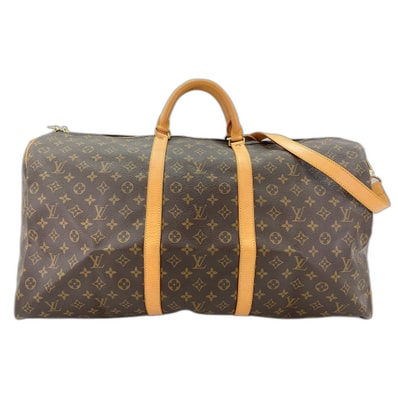 ヴィトン LV 2WAYキーポル・バンドリエール60 ボストンバッグ【中古】