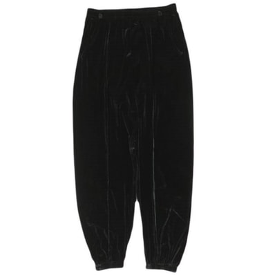 NEXUSVII ネクサスセブン VELOUR JERSEY PANTS ベロアジャージーパンツ 44 BLACK NEXUS7 イージー ボトムス g26722