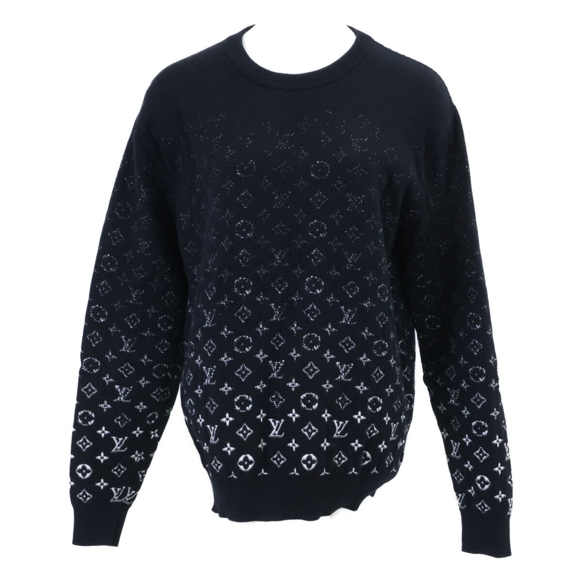 ルイヴィトン 【国内正規】RM211Q USO HKN44W グラディエントモノグラム クルーネック ニットセーター S