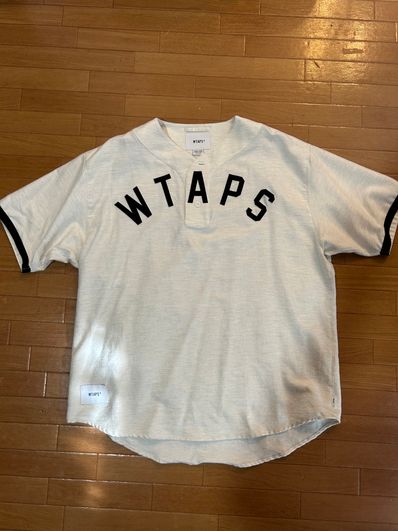 Wtaps LEAGUE / SS / COTTON. FLANNEL "White"