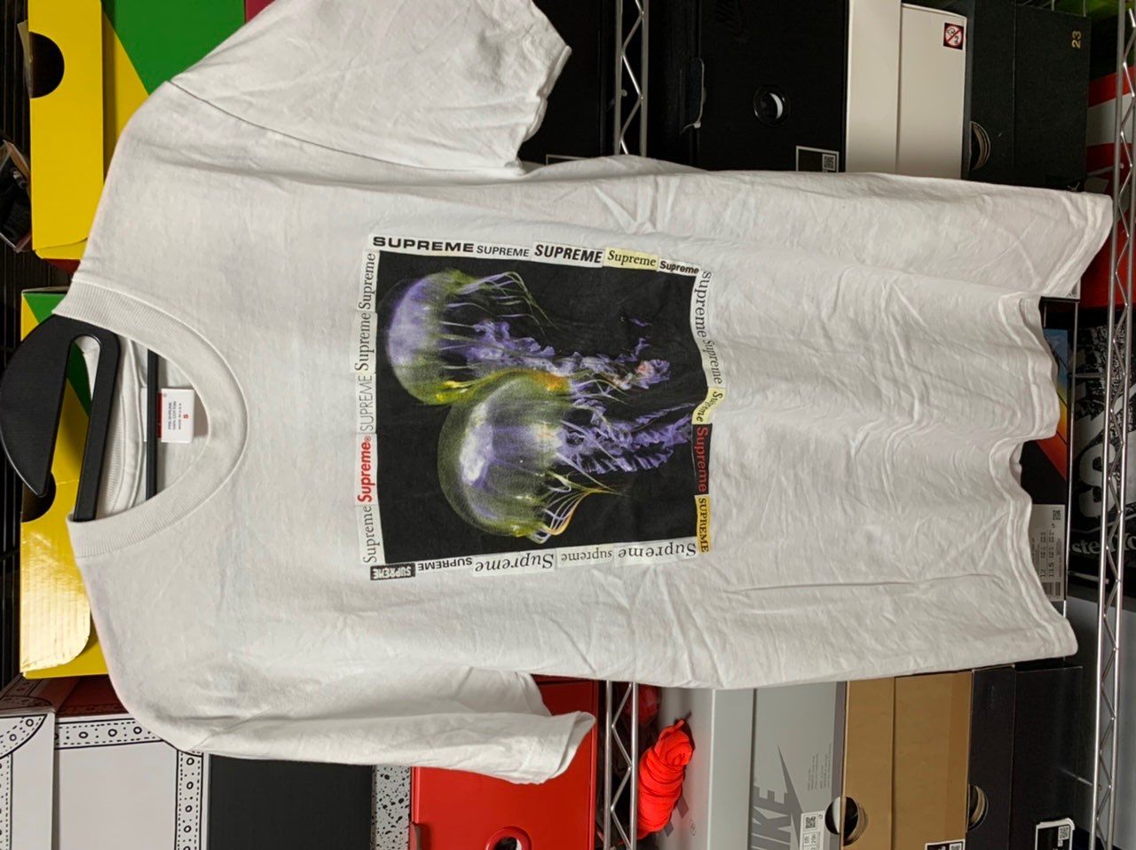 Supreme Jellyfish Tee "White"