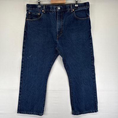 古着 リーバイス Levi's デニム パンツ 517 ブーツカット フレア ジーンズ ジーパン ジッパーフライ W40 L30 ブルー系 メンズ