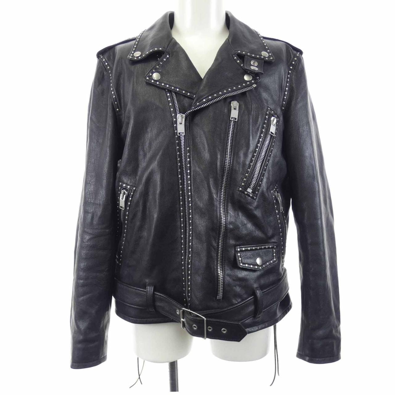 サンローラン SAINT LAURENT 361697 Y5GC1 レザーライダースジャケット