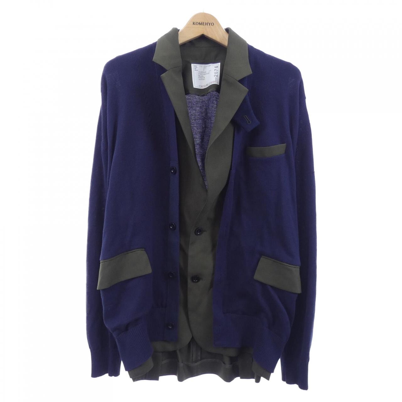 サカイ SACAI 22-02676M カーディガン