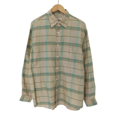 25SS PLAID REGULAR COLLAR SHIRT【1142115184615】