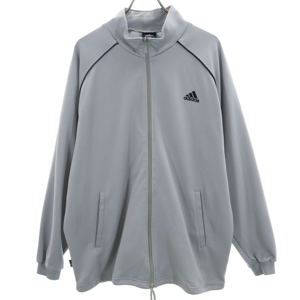 adidas アディダス 長袖 トレーニングジャージ XO グレー系 ビッグサイズ