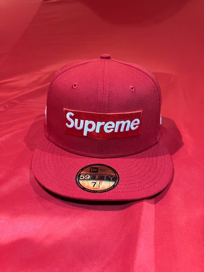 Supreme MLB Teams Box Logo New Era "Red"