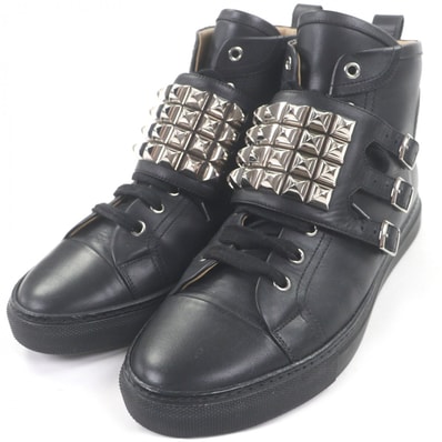 美品 エルメス ハイカットスニーカー レノックス コリエドシアン 41.5