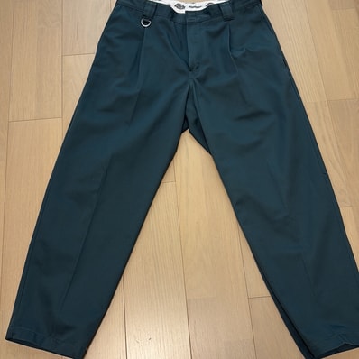 NEIGHBORHOOD x DICKIES Tuck Pants "Green"