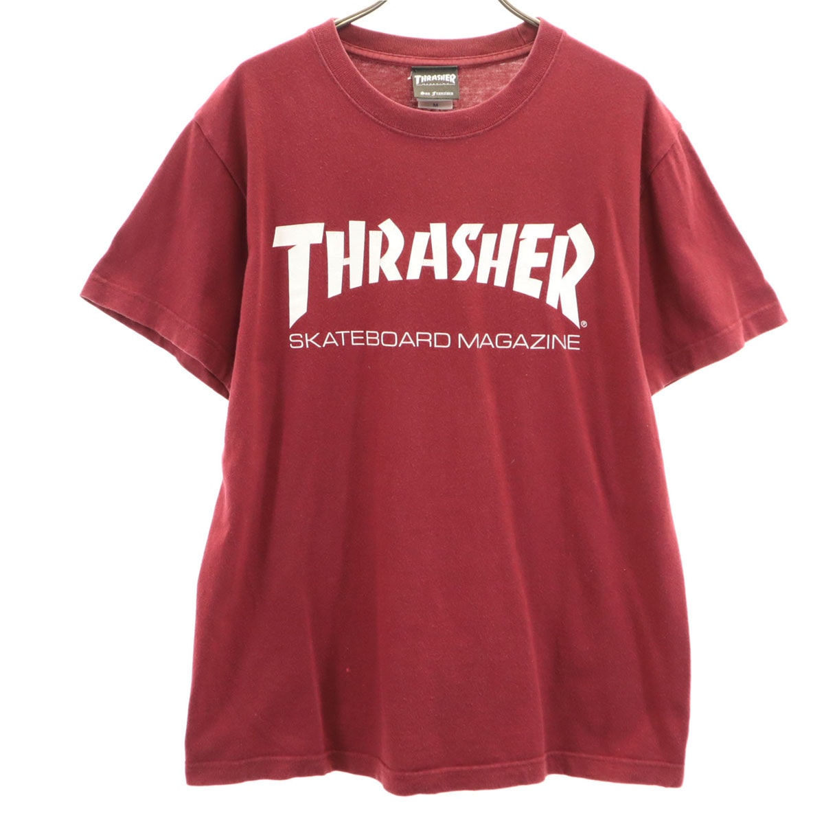 THRASHER スラッシャー 半袖 Tシャツ M ワインレッド