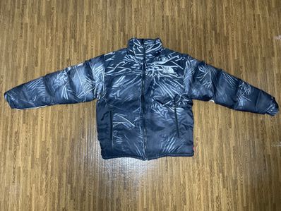 Supreme x The North Face Trompe Loeil Printed Nuptse Jacket "Black"