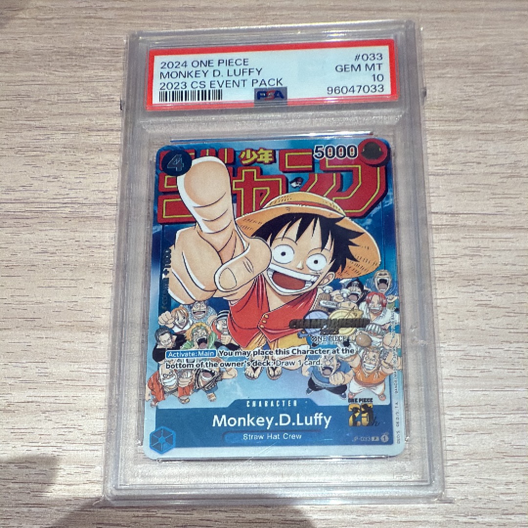 モンキー・D・ルフィ P [P-033]【英語版】(プロモーションカード「チャンピオンシップ 2023 イベントパック」)