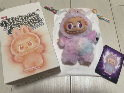 POP MART THE MONSTERS (LABUBU) Big into Energy Series Plush Pendant LUCK