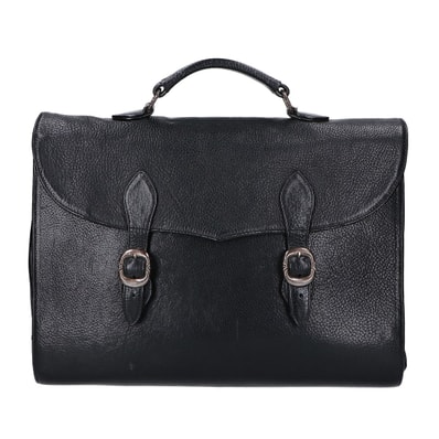 Chrome Hearts Gunslinger Crossball Leather Bag "Black"