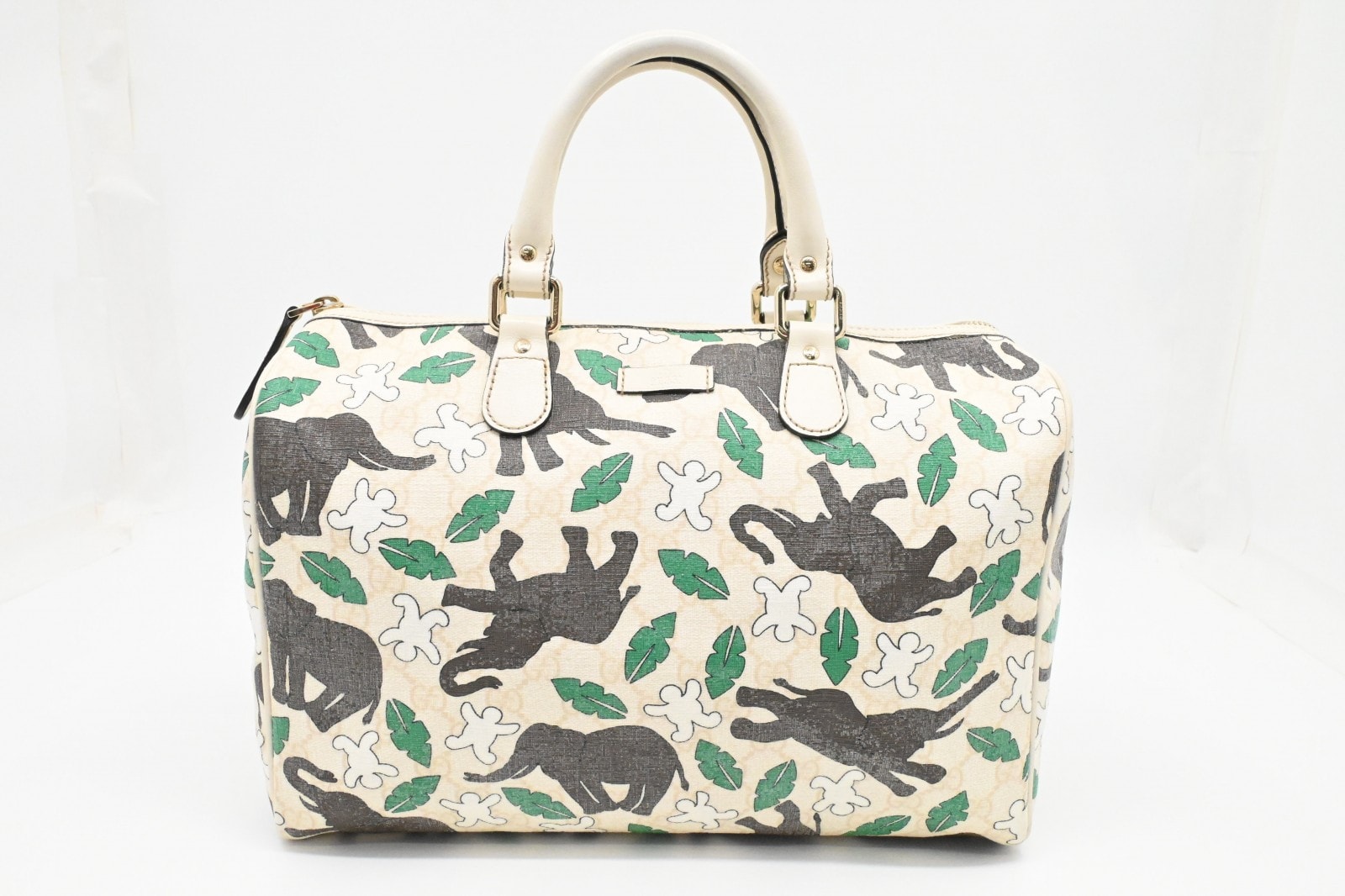 グッチ GGスプリーム ボストンバッグ ユニセフ コラボ 189895