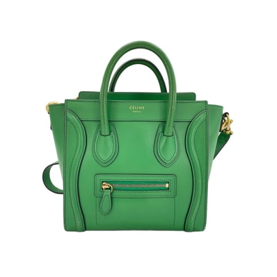 セリーヌ CELINE 2WAYラゲージ ナノ ハンドバッグ【中古】