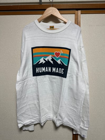 HUMAN MADE OUTDOOR LONG-T "White"