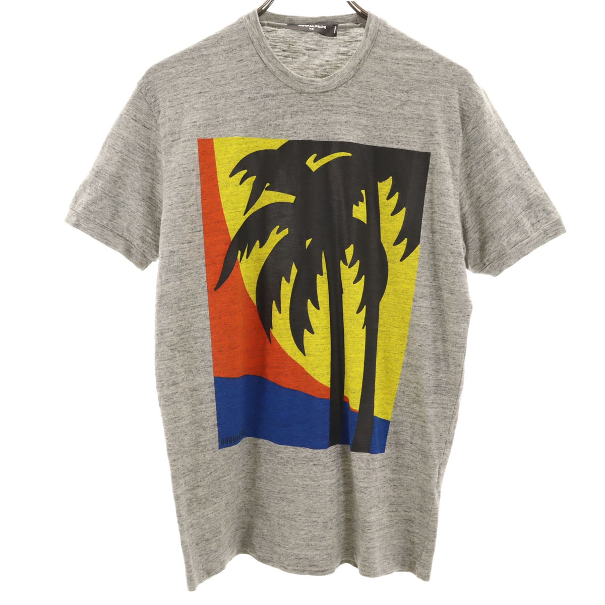 DSQUARED2 ディースクエアード イタリア製 半袖 Tシャツ XS グレー