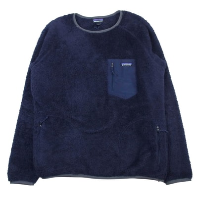 patagonia パタゴニア スウェット 25895FA19 Los Gatos Crew ロスガトスクルー フリース ジャケット ネイビー系 L【中古】