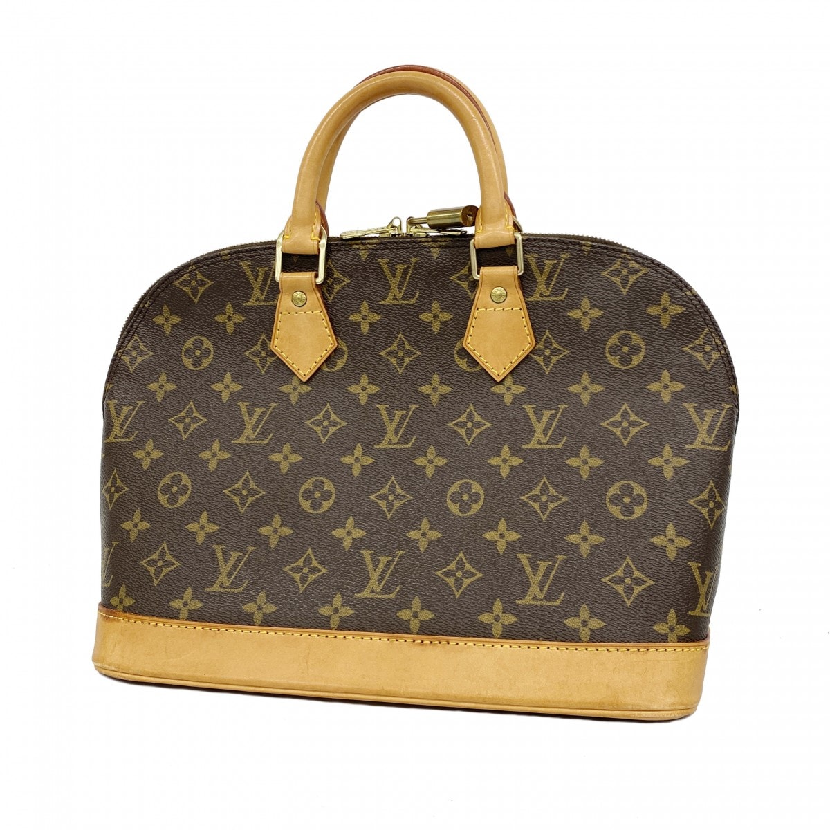 【6db2045】ルイヴィトン ハンドバッグ モノグラム アルマ M51130 ブラウン【中古】レディース