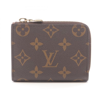 ルイ・ヴィトン LOUIS VUITTON ポルトフォイユ ノア コンパクト コインケース 財布 レザー PVC モノグラム レディース ブラウン系 M83476 【中古】
