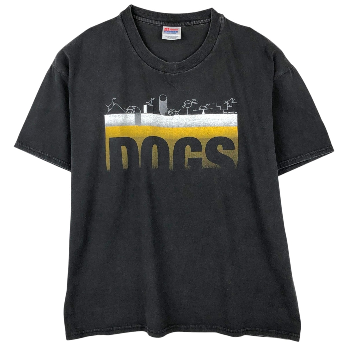 古着 90年代 ヘインズ Hanes HEAVYWEIGHT プリントTシャツ メンズXL相当 ヴィンテージ/eaa621678
