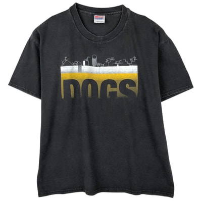 古着 90年代 ヘインズ Hanes HEAVYWEIGHT プリントTシャツ メンズXL相当 ヴィンテージ/eaa621678