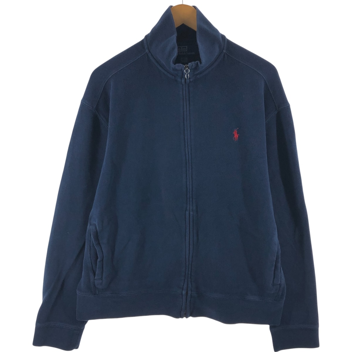 古着 ラルフローレン Ralph Lauren POLO by Ralph Lauren フルジップスウェットシャツ トレーナー メンズL相当/eaa534816