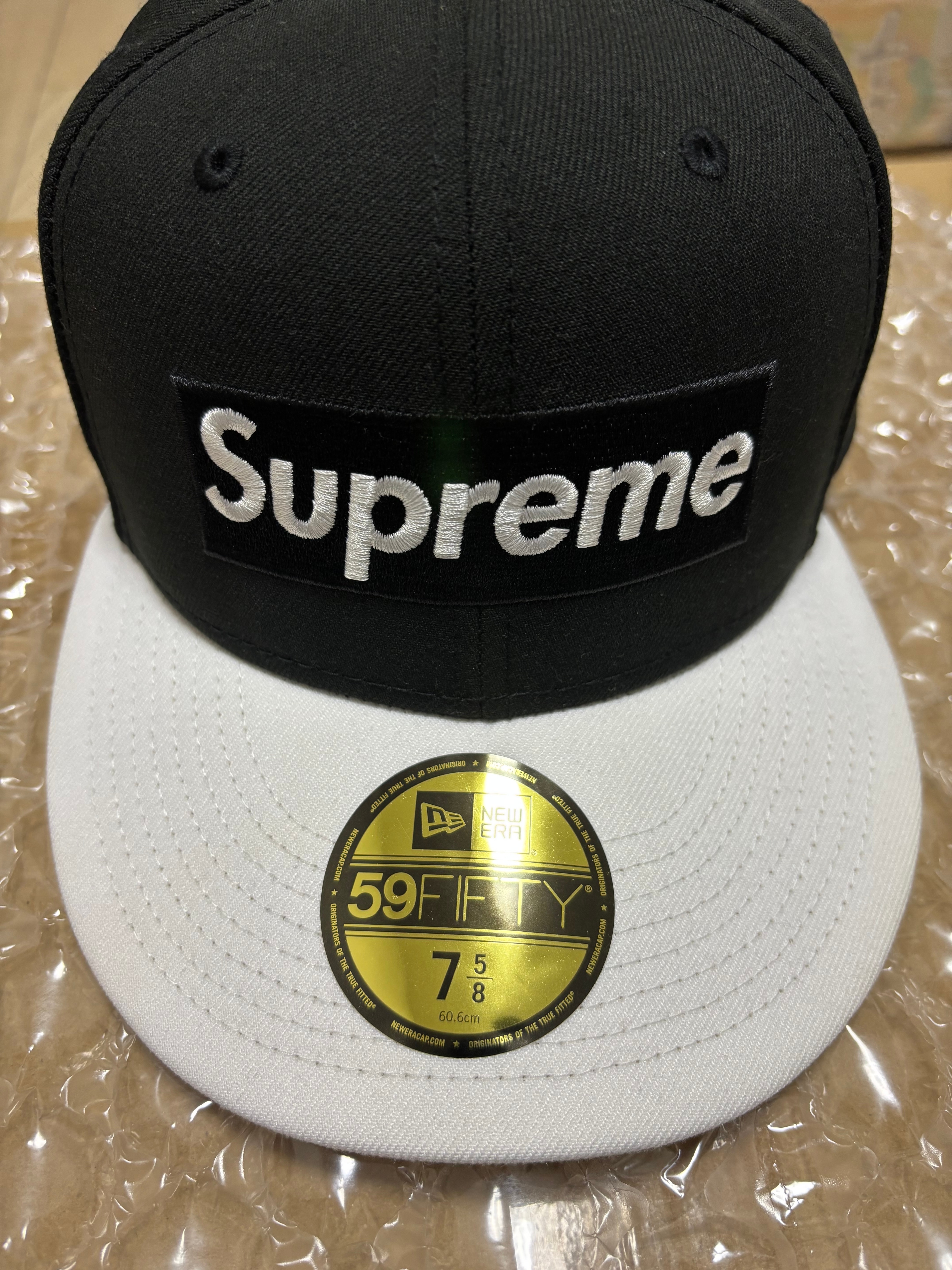 Supreme 2-Tone Box Logo New Era "Black"
