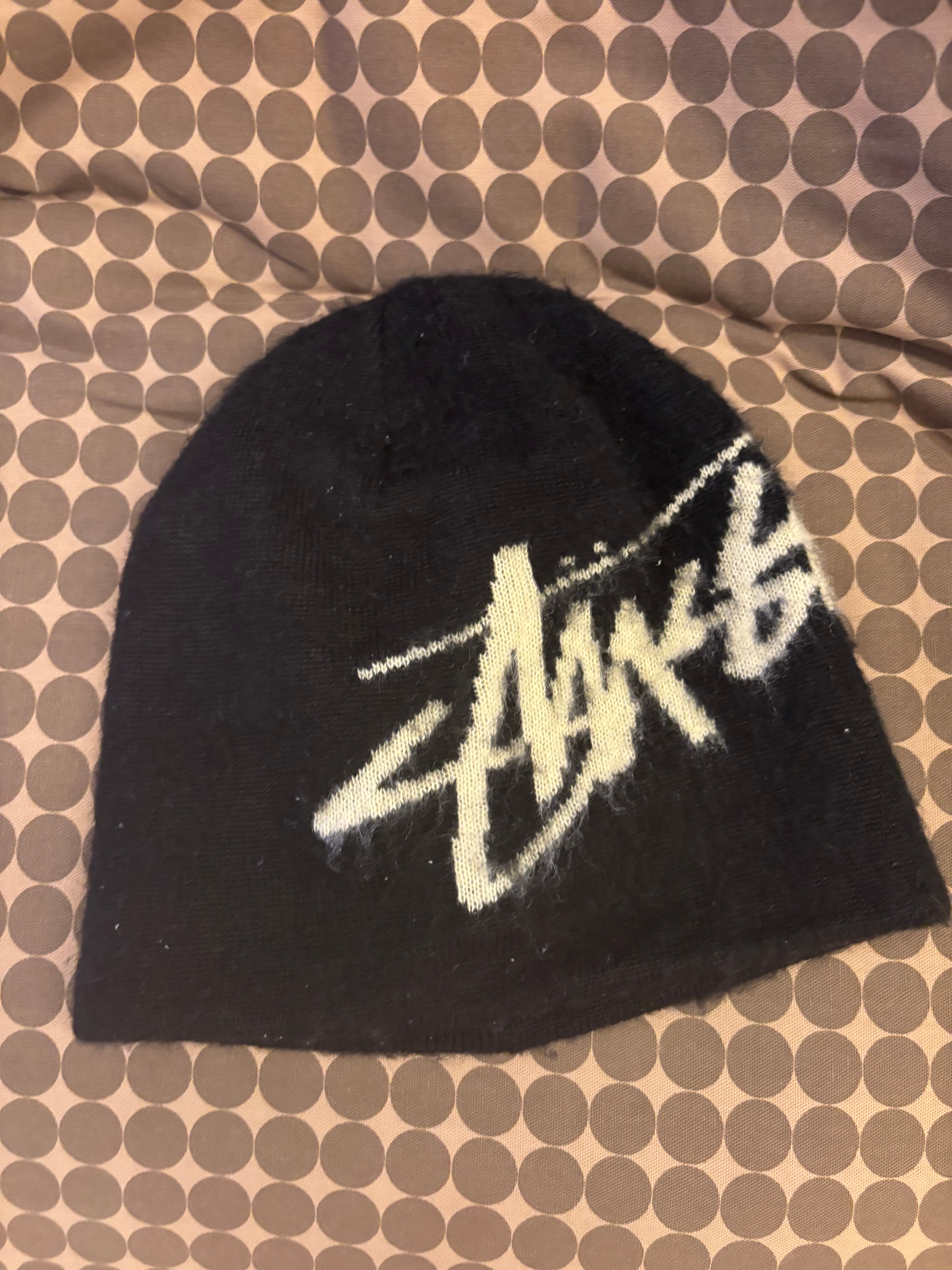 Stussy Brushed Out Stock Skullcap "Black" 