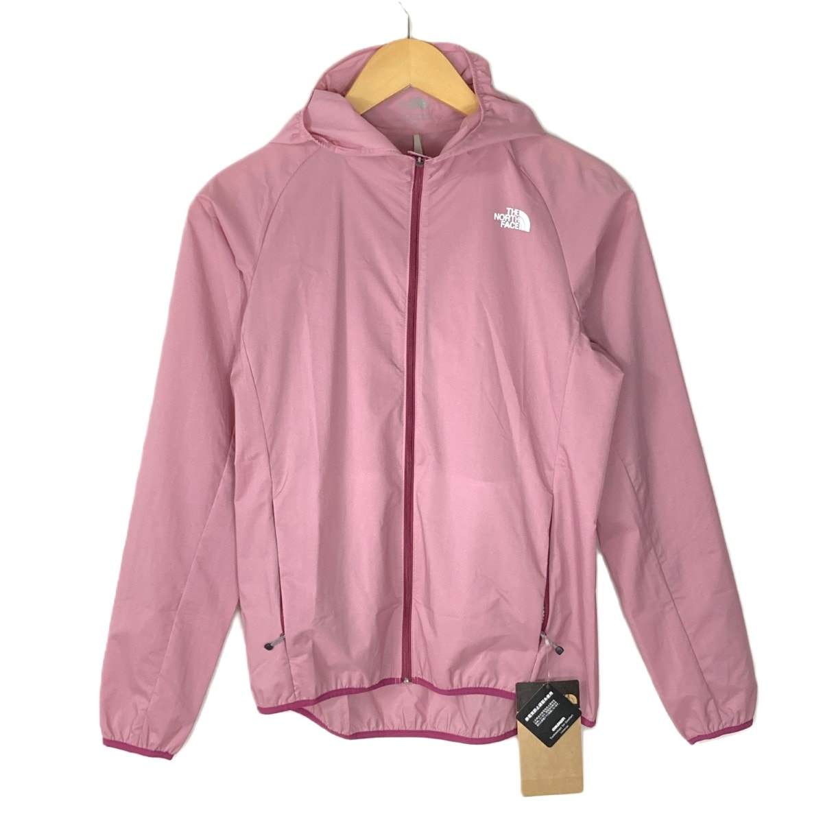 THE NORTH FACE ザノースフェイス ランニング アウターシェルジャケット SIZE M レディース NPW71973 ピンク