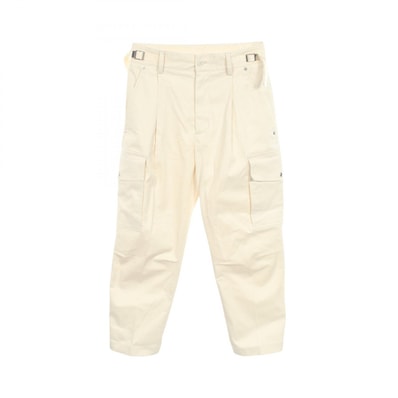モンクレール MONCLER カーゴパンツ 衣料品 ボトムス コットン メンズ アイボリー系 2A00026 【中古】
