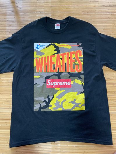 Supreme Wheaties Tee "Black"