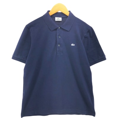 古着 ラコステ LACOSTE SLIM FIT 半袖 ポロシャツ 5 メンズS相当/eaa548048