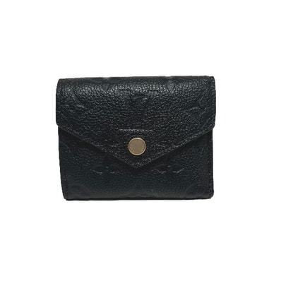 ルイヴィトン LOUIS VUITTON ポルトフォイユ・ゾエ M62935 モノグラム アンプラント 三つ折り財布