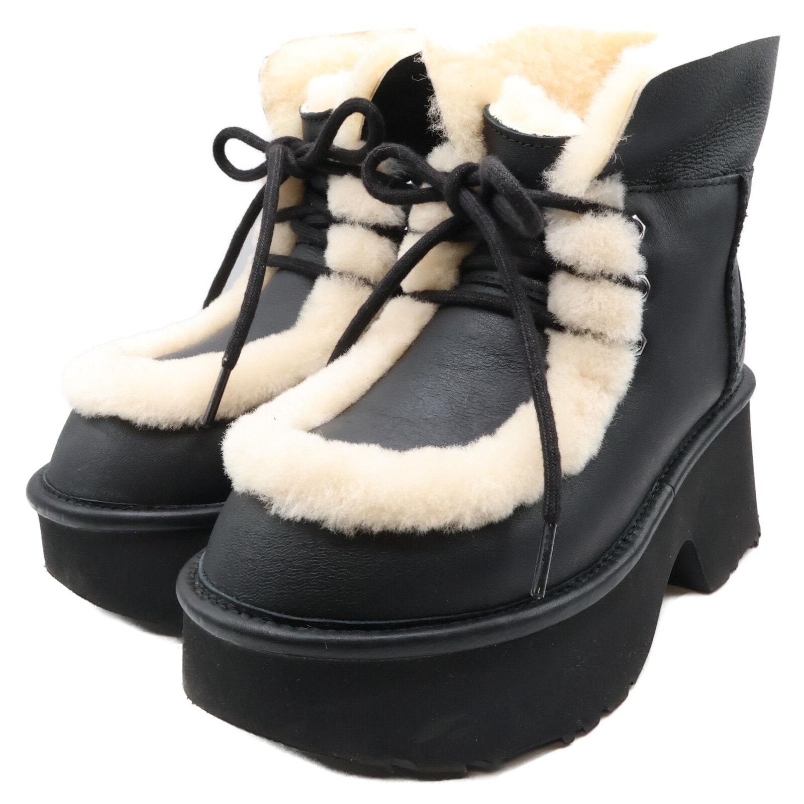 アグ ESMEE/エスミー レースアップブーツ 23cm