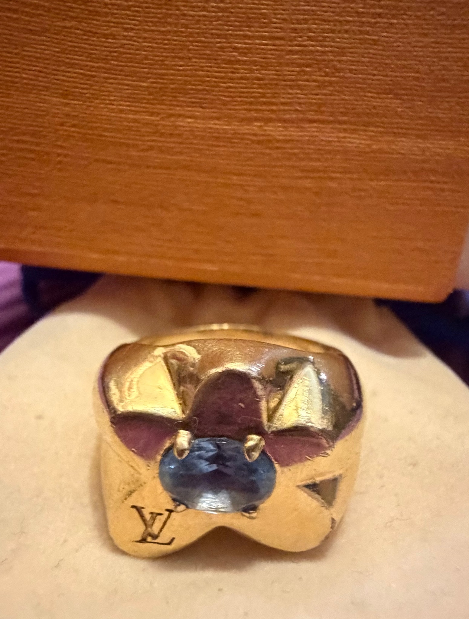 Tyler, The Creator x Louis Vuitton LV Flower Waves Ring "Gold"