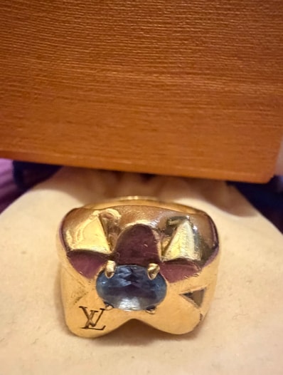Tyler, The Creator x Louis Vuitton LV Flower Waves Ring "Gold"