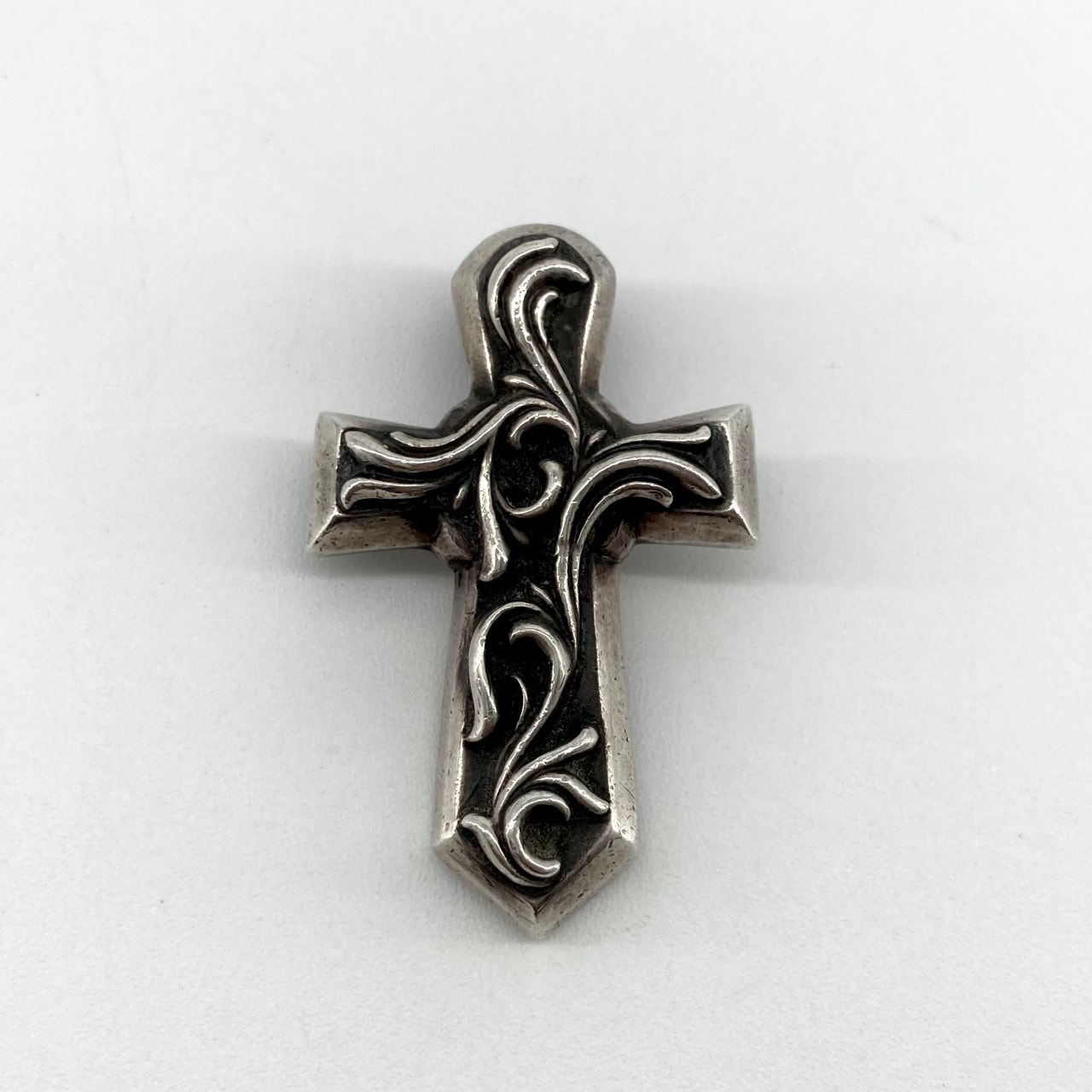 CHROME HEARTS(クロムハーツ) VULCAN CROSS スモールバルカンクロス SV925 ペンダントトップ 22.35g シルバー