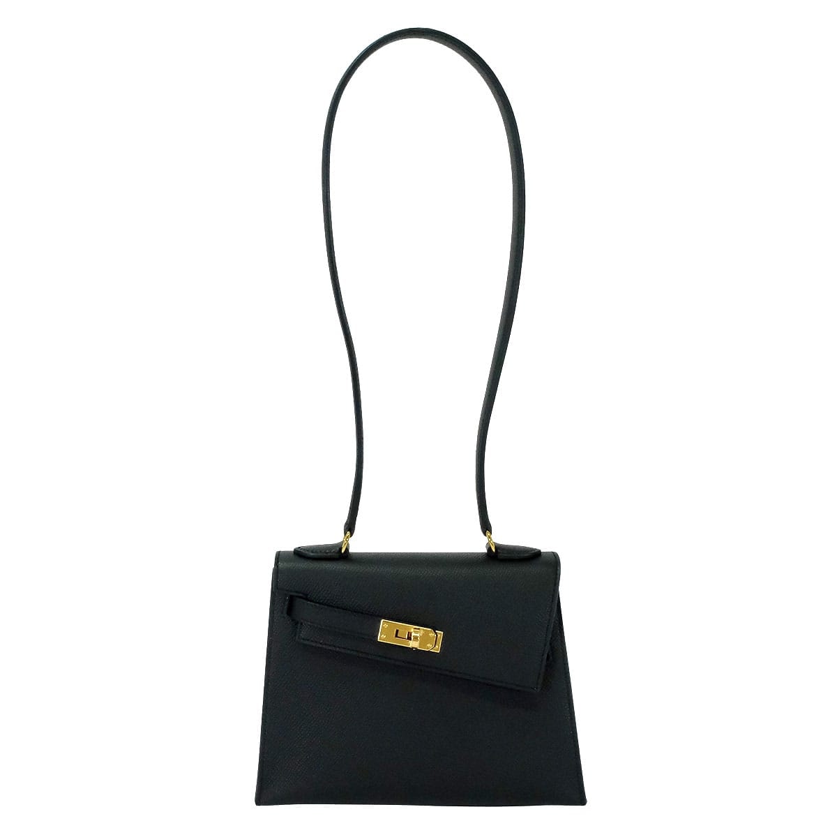 HERMES エルメス ショルダーバッグ ケリー ミニ ドゥ ケリー 20 無秩序 黒 (ブラック) エプソン ゴールド金具 G刻印 新品未使用