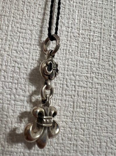 Chrome Hearts 1 Ball BS Flare Charm "Silver"