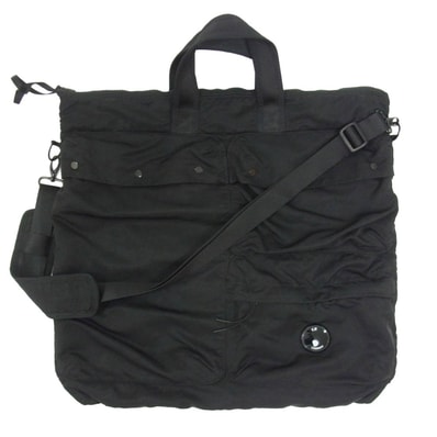 C.P.Company シーピーカンパニー 18CMAC219A-005269G Nylon B Tote Bag ナイロン ショルダー トートバッグ ブラック系【中古】