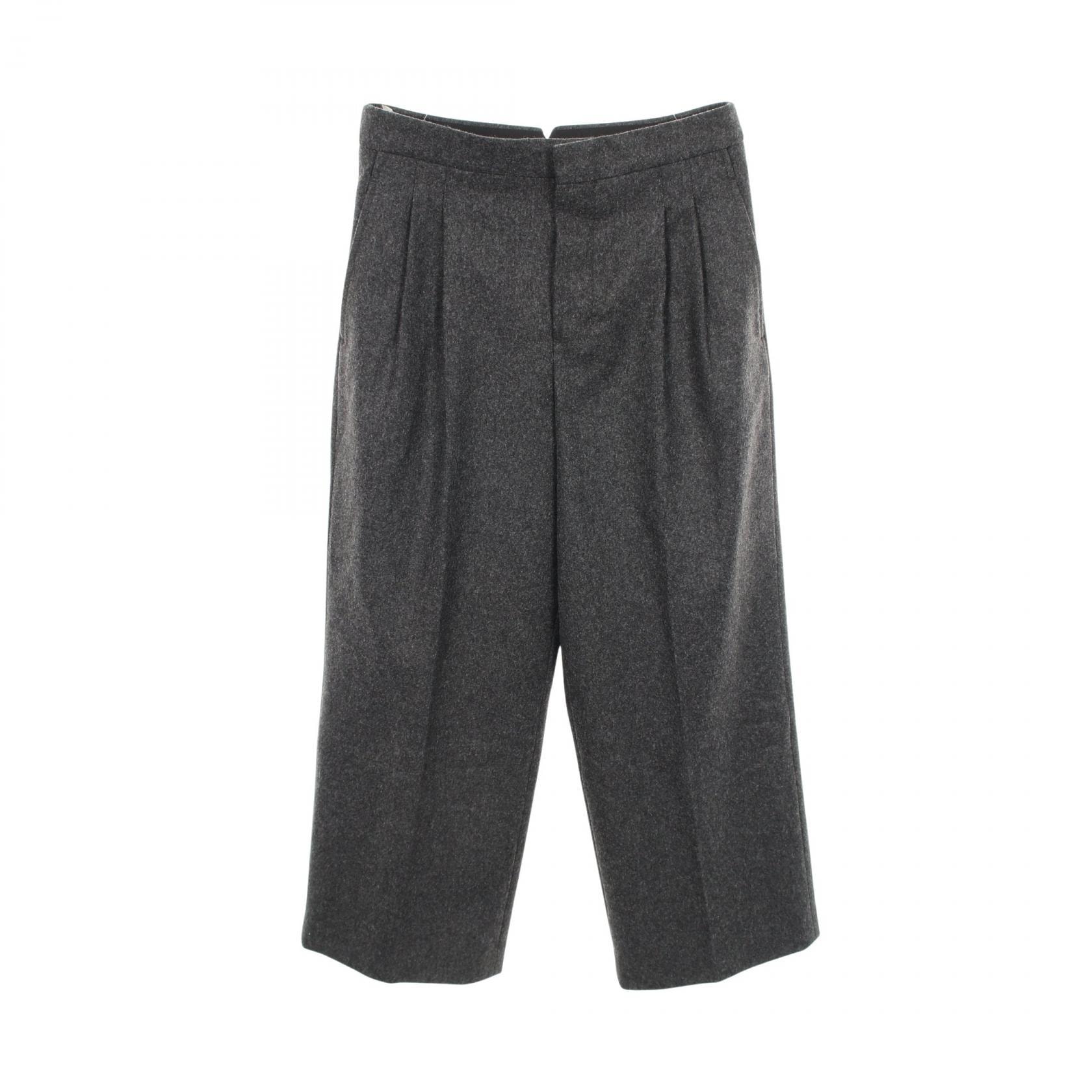 アミ AMI パンツ 衣料品 ボトムス ウール レディース グレー系 【中古】