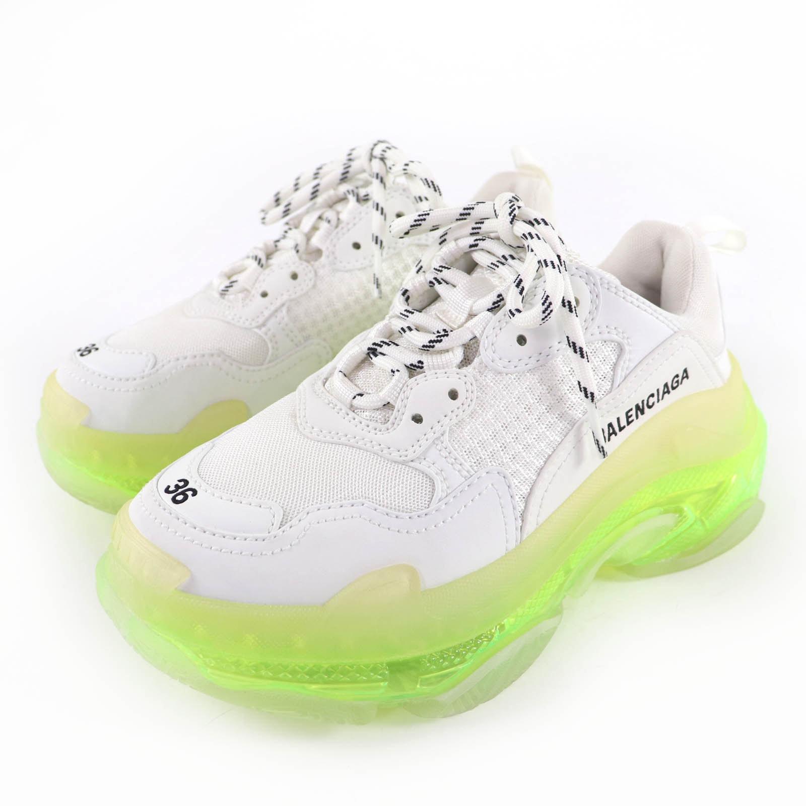 C (やや傷や汚れあり)】186005 BALENCIAGA バレンシアガ スニーカー 