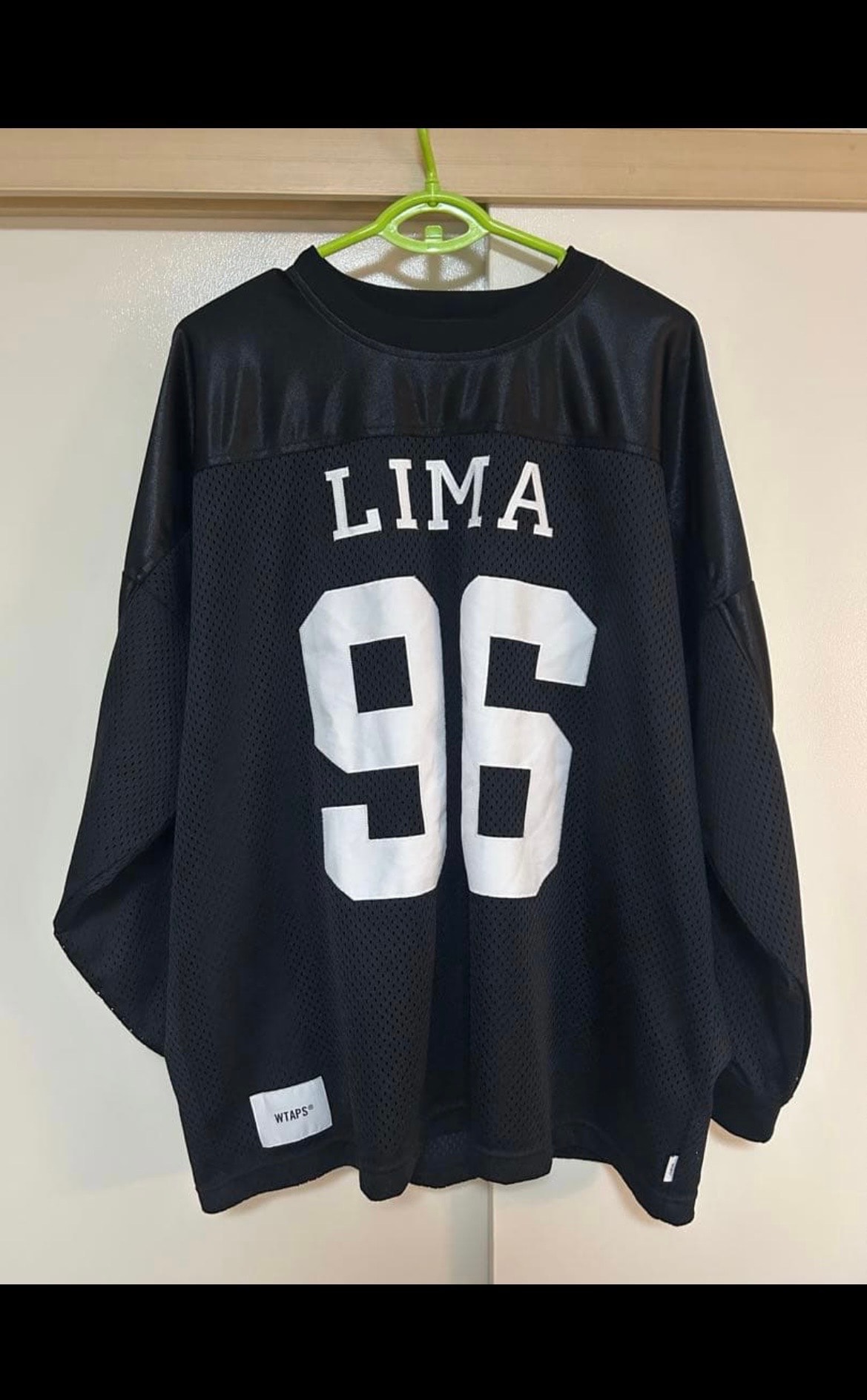 WTAPS Netminder / LS / Poly LIMA "Black"