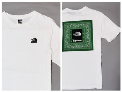 Supreme x The North Face Bandana Tee "White"