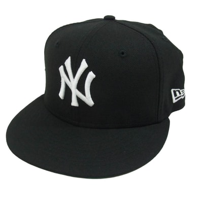 NEW ERA ニューエラ キャップ Paper Planes ペーパープレーンズ NY ニューヨークヤンキース キャップ ブラック×グリーン ブラック系 7 1/4【中古】