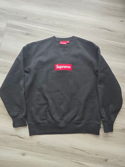 Supreme Box Logo Crewneck "Black" (22FW)
