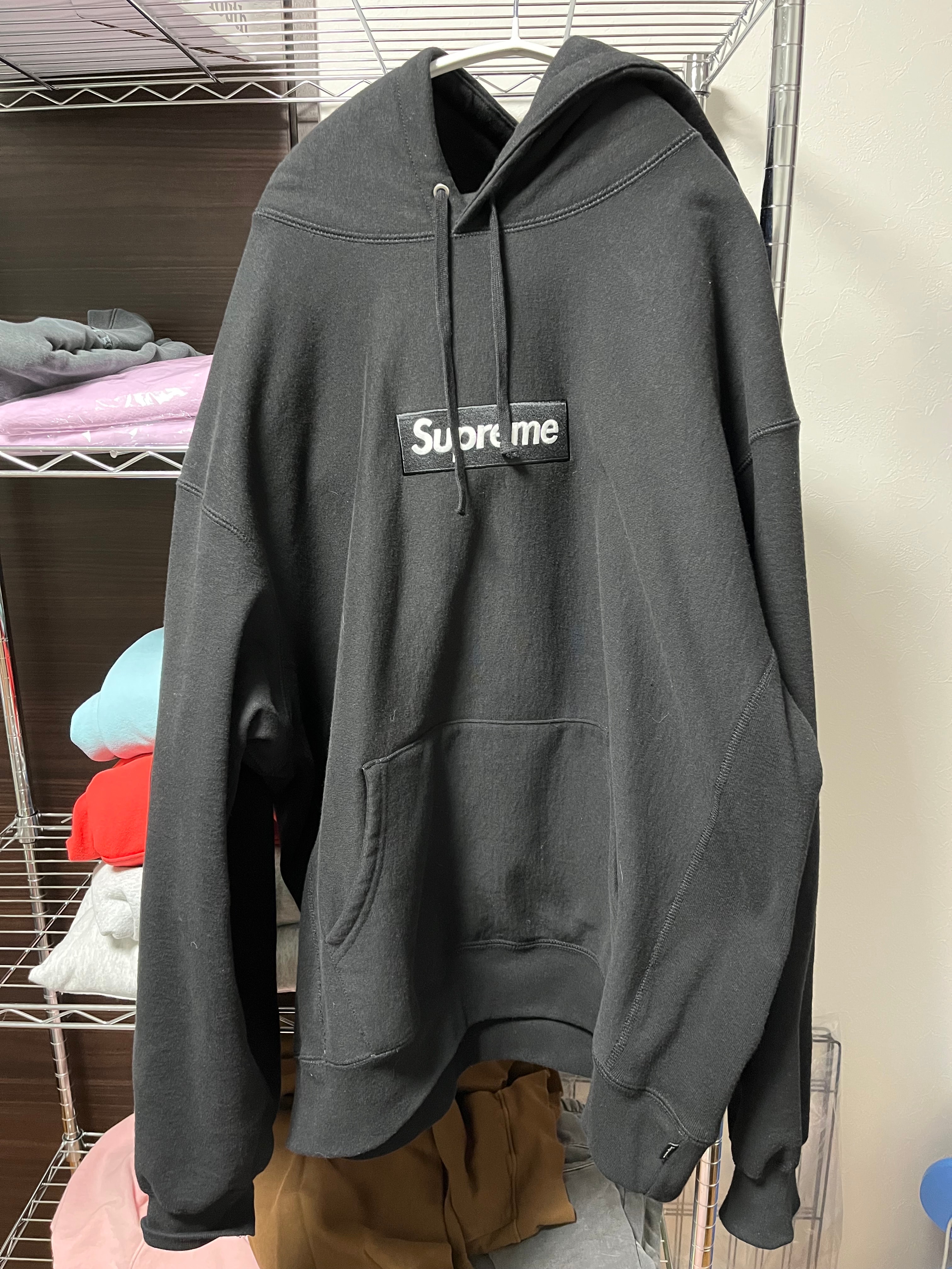 Supreme Box Logo Hooded Sweatshirt "Black" (24FW)